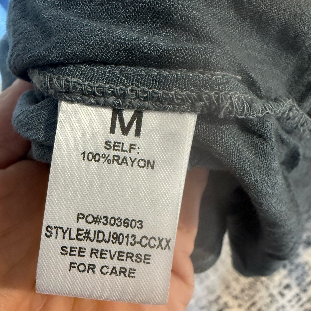 Source Unknown Light Blue Sleeveless Smocked-Wais… - image 3